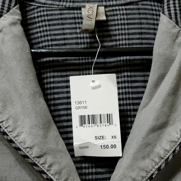 XCVI 3/4 Sleeve Linen Blend Jacket, Size XSmall, NWT - Picture 8 of 12